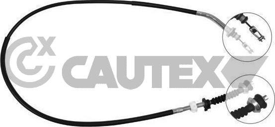 Cautex 761501 - Cablu ambreiaj aaoparts.ro