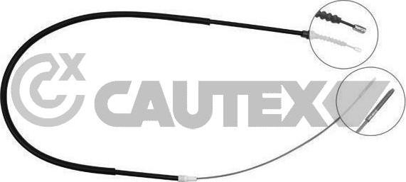 Cautex 763015 - Cablu, frana de parcare aaoparts.ro