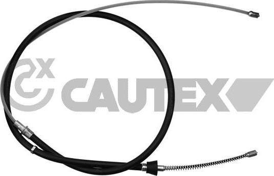 Cautex 762584 - Cablu, frana de parcare aaoparts.ro