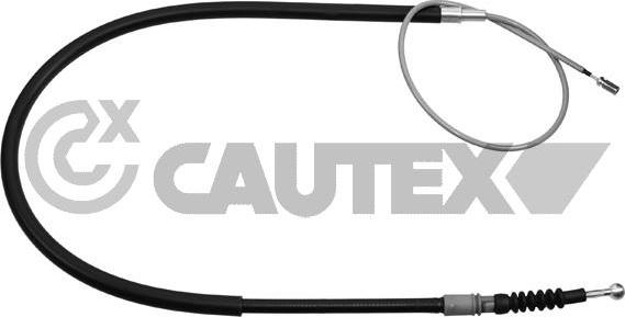 Cautex 762580 - Cablu, frana de parcare aaoparts.ro