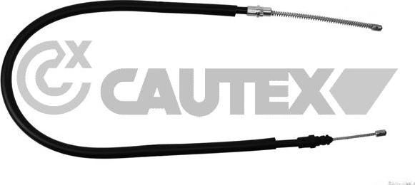 Cautex 762376 - Cablu, frana de parcare aaoparts.ro