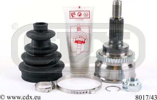 CDX 8017/43 - Set articulatie, planetara aaoparts.ro