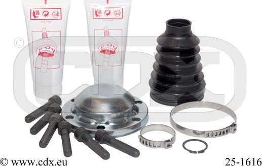 CDX 25-1616 - Burduf cauciuc, articulatie planetara aaoparts.ro