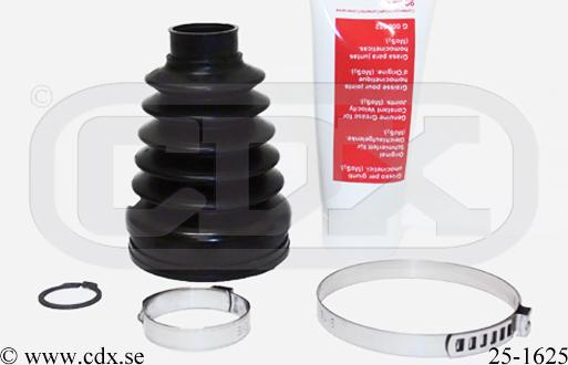 CDX 25-1625 - Burduf cauciuc, articulatie planetara aaoparts.ro
