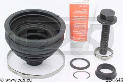 CDX 22-1643 - Burduf cauciuc, articulatie planetara aaoparts.ro