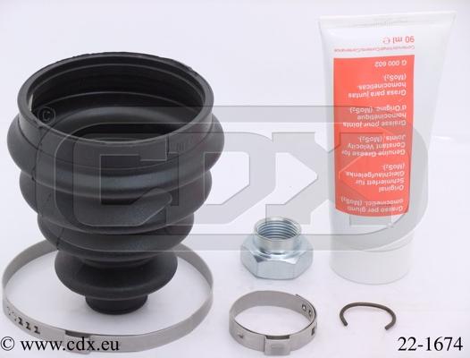 CDX 22-1674 - Burduf cauciuc, articulatie planetara aaoparts.ro