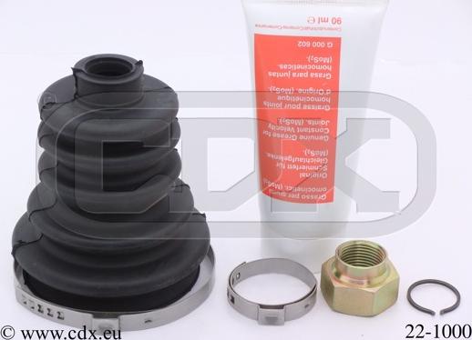 CDX 22-1000 - Burduf cauciuc, articulatie planetara aaoparts.ro