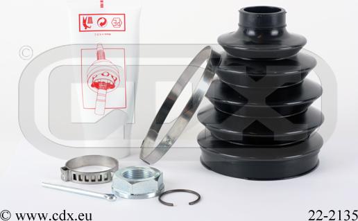 CDX 22-2135 - Burduf cauciuc, articulatie planetara aaoparts.ro