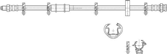 CEF 516973 - Furtun frana aaoparts.ro