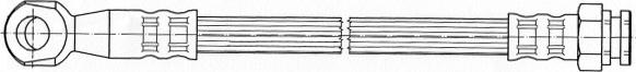 CEF 510252 - Furtun frana aaoparts.ro