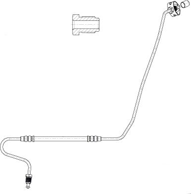 CEF 518323 - Furtun frana aaoparts.ro