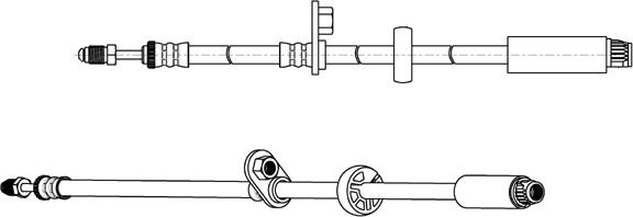 CEF 512668 - Furtun frana aaoparts.ro