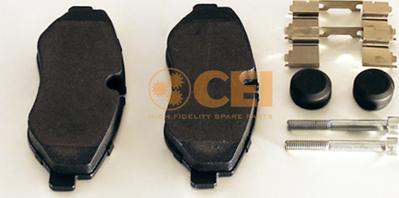 C.E.I. 584029 - Set placute frana,frana disc aaoparts.ro