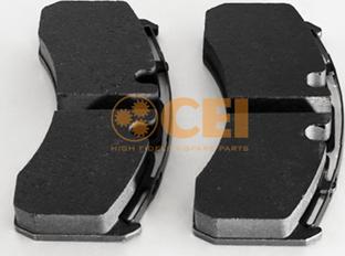 C.E.I. 584.022 - Set placute frana,frana disc aaoparts.ro