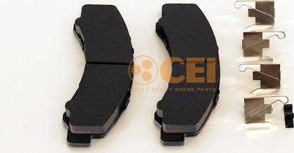 C.E.I. 584.106 - Set placute frana,frana disc aaoparts.ro