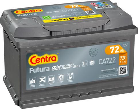 CENTRA CA722 - Baterie de pornire aaoparts.ro