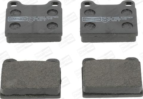 Champion 571279CH - Set placute frana,frana disc aaoparts.ro