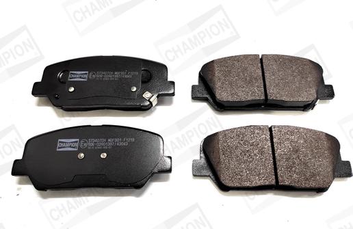 Champion 573407CH - Set placute frana,frana disc aaoparts.ro