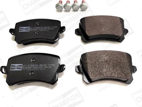 Champion 573667CH - Set placute frana,frana disc aaoparts.ro