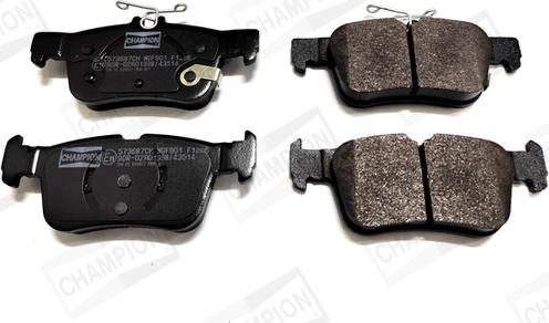 Champion 573687CH - Set placute frana,frana disc aaoparts.ro