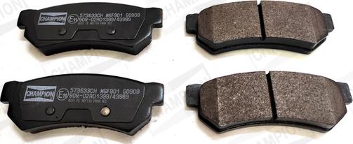 Champion 573633CH - Set placute frana,frana disc aaoparts.ro