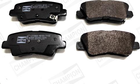 Champion 573369CH - Set placute frana,frana disc aaoparts.ro