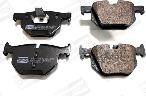 Champion 573744CH - Set placute frana,frana disc aaoparts.ro