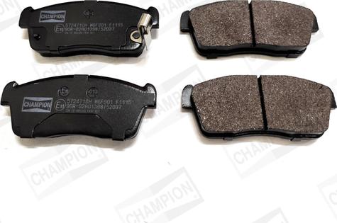 Champion 572471CH - Set placute frana,frana disc aaoparts.ro