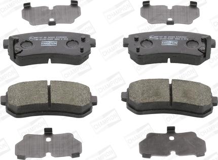 Champion 572590CH - Set placute frana,frana disc aaoparts.ro