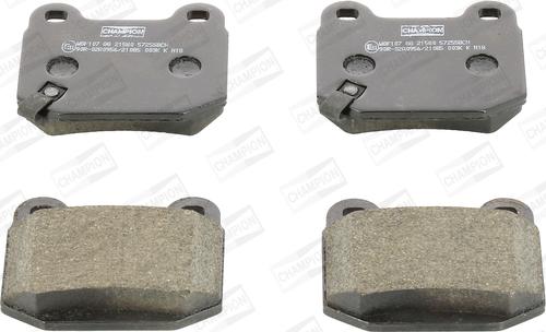 Champion 572558CH - Set placute frana,frana disc aaoparts.ro