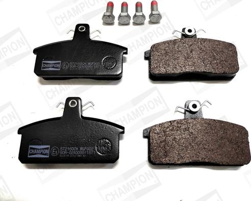 Champion 572160CH - Set placute frana,frana disc aaoparts.ro