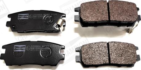 Champion 572200CH - Set placute frana,frana disc aaoparts.ro