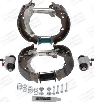 Champion 381492CH - Set saboti frana aaoparts.ro
