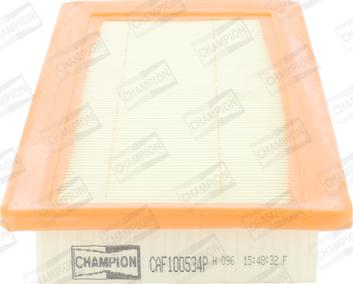 Champion CAF100534P - Filtru aer aaoparts.ro