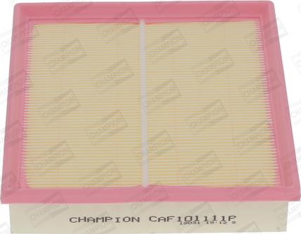 Champion CAF101111P - Filtru aer aaoparts.ro