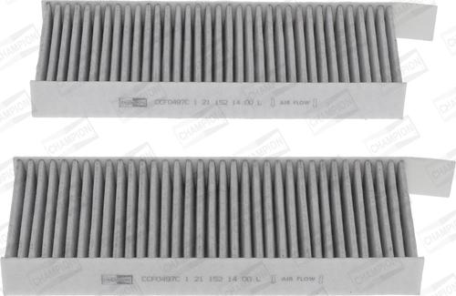 Champion CCF0497C - Filtru, aer habitaclu aaoparts.ro