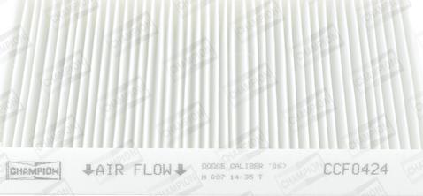 Champion CCF0424 - Filtru, aer habitaclu aaoparts.ro