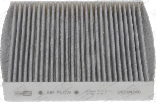 Champion CCF0475C - Filtru, aer habitaclu aaoparts.ro