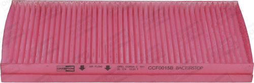 Champion CCF0015B - Filtru, aer habitaclu aaoparts.ro