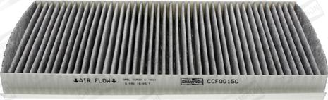 Champion CCF0015C - Filtru, aer habitaclu aaoparts.ro