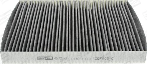 Champion CCF0021C - Filtru, aer habitaclu aaoparts.ro