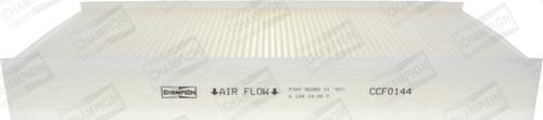 Champion CCF0144 - Filtru, aer habitaclu aaoparts.ro