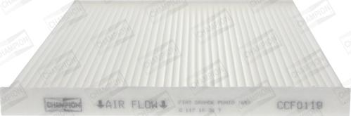Champion CCF0119 - Filtru, aer habitaclu aaoparts.ro