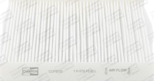 Champion CCF0125 - Filtru, aer habitaclu aaoparts.ro