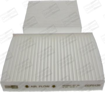 Champion CCF0120 - Filtru, aer habitaclu aaoparts.ro