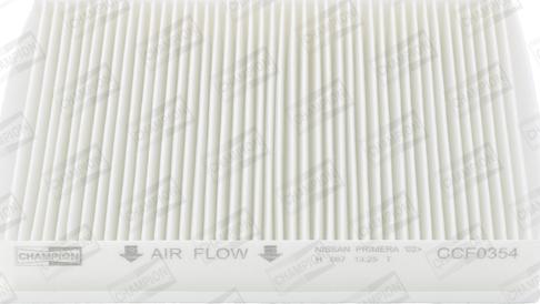 Champion CCF0354 - Filtru, aer habitaclu aaoparts.ro