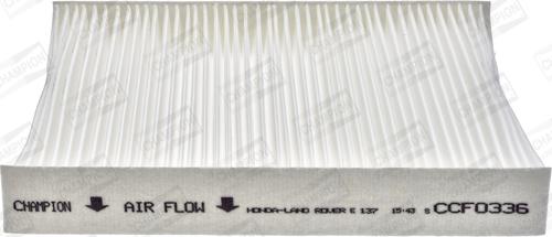Champion CCF0336 - Filtru, aer habitaclu aaoparts.ro