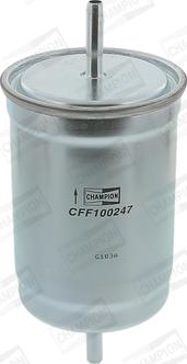 Champion CFF100247 - Filtru combustibil aaoparts.ro