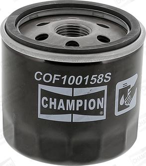 Champion COF100158S - Filtru ulei aaoparts.ro