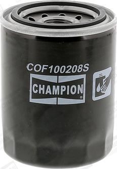 Champion COF100208S - Filtru ulei aaoparts.ro